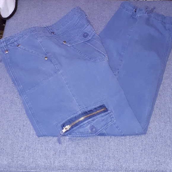 Bum Equipment Size 10 Blue Demin Pants - Picture 3 of 9